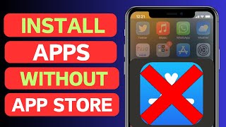 How to Download Apps Without App Store  Install App Without App Store in iPhone iPad iOS 18 [upl. by Lori]