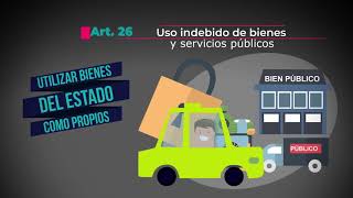 Uso indebido de bienes y servicios públicos [upl. by Kessel41]