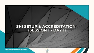 Social Housing Intuition Setup amp Accreditation  Day1 Session 1 [upl. by Aicinod299]