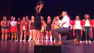 AMAZING  A Pitch Perfect Proposal [upl. by Nawtna]