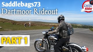 Saddlebags73 Dartmoor Rideout Part One [upl. by Nnairek884]