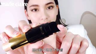 LANCOME 蘭蔻零粉感超持久粉底棒2021升級，尾端多了粉底刷，外出用起來不沾手、超方便 [upl. by Elayor599]