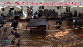 Chris vs Andy 🏓 Highlights 🏓 2024 Table Tennis Chinese Association of Victoria Goodwill Games [upl. by Appledorf]