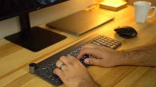 Review Logitech Craft Keyboard with Creative Input Dial [upl. by Heyde]