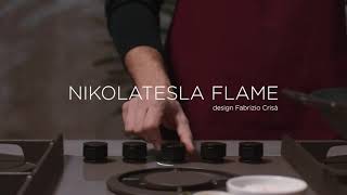 Nikola Tesla Flame Extractor Gas Hob [upl. by Krystalle]