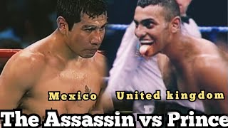 Antonio Barera mexico vs Naseem Hamed UK Featherweight Championship prince barrera [upl. by Rocky]