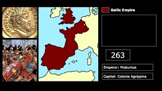 Empires Rise and Fall of the Gallic Empire Every Year [upl. by Huber]