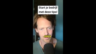 Start je bedrijf met deze tips [upl. by Cheke]