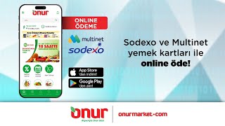 Sodexo ve Multinet yemek kartları ile Online öde [upl. by Lleinad]