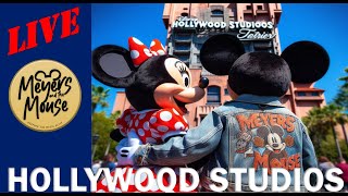 🔴 LIVE  HOLLYWOOD STUDIOS  DISNEY WORLD LIVE STREAM [upl. by Terzas398]