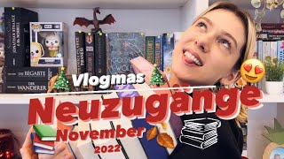 Neue Bücher 📚  November 2022 🍂😍🤍 •🎄VLOGMAS 🎄 MARW [upl. by Doroteya]