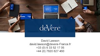 Overseas Pension Transfers QROPS  ROPS  David Lawson  deVere France [upl. by Ynnor]