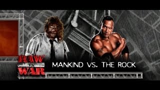 WWE 13 Mankind vs The Rock 141999 Mankind [upl. by Ausoj]