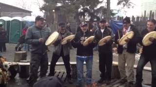 Dene singers Theresa Spence Camp [upl. by Yrrag]