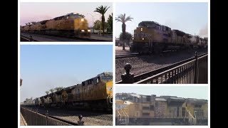 The Two Trips Part 5 Kingsburg and Central Valley UP trains and HSR construction [upl. by Yasdnyl]