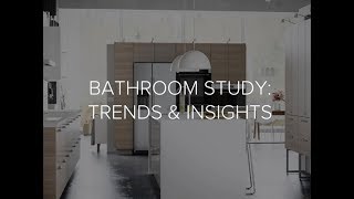 Design amp Renovating Trends from our 2017 Houzz Bathroom Study Webinar [upl. by Ahsoik556]