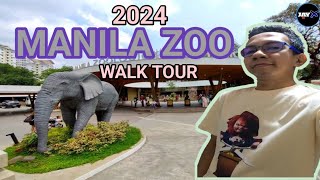 MANILA ZOO 2024  WALK TOUR  JAYX [upl. by Alburg]