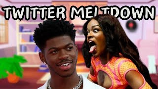 Lil Nas X Claps Back at Azealia Banks in EPIC Twitter Feud [upl. by Guria]