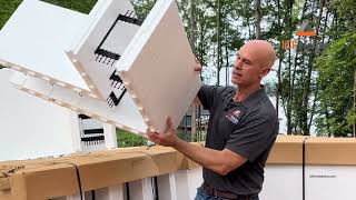 Show and tell with insulated concrete forms with Builder Dave of ICF Homes of Virginia [upl. by Atinas]