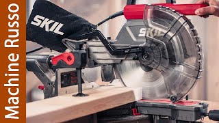 SKIL MS630500 Dual Bevel Sliding Compound Miter Saw Review [upl. by Ydahs]