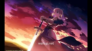 FateStay Night  Kishi Ou no Hokori  Saber Theme OST [upl. by Mckay]