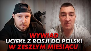 Rosjanin uciekł z Rosji do Polski Niesamowita historia [upl. by Cardon]