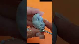 🙎🏿‍♀️Escultura de Cabeza en proceso Modelado en Arcilla Polimérica paso a paso 😉 [upl. by Nariko]