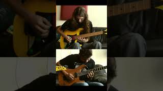 Altitudes  Jason Becker  Sweep Section Cover  Harmonized  Polyphony  shorts [upl. by Nichol]