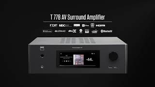 Introducing the NAD T 778 AV Surround Amplifier [upl. by Naimerej500]