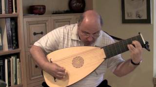 Paduana in A minor by Reusner for Baroque Lute [upl. by Gainor]