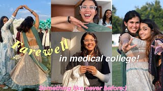 MBBS vlog34Farewell in medical college Ragging again💀Dance sports amp much more [upl. by Rases]