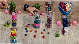 Satisfying Reverse Beads ASMR ♥️♥️♥️ 25 reverse asmr satisfying [upl. by Karlens]