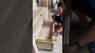 A hidden compartment is built into the sofa bed woodworking diy furniture sofabed ngocsyh asmr [upl. by Dorrie786]