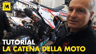 Tutorial catena della moto come regolarla per non fare disastri [upl. by Fullerton]