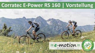 Corratec EPower RS 160  2020  Ein eMountainbike für alle Einsatzbereiche [upl. by Shannon528]