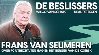 Frans van Seumeren over FC Utrecht Ten Hag en het bergen van de Koersk  De Beslissers  S02E03 [upl. by Dearr]