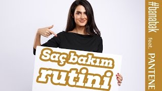 Rüya Büyüktetikin Saç Bakım Rutini [upl. by Demetria]