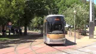 Brussels Trams Bruxelles PCC and Bombardier Trams [upl. by Nwadahs]