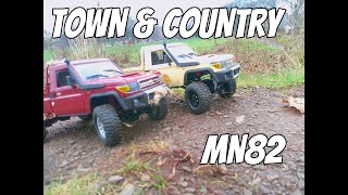 MN82 TOWN amp COUNTRY mn82 landcruiser rccar rccrawler [upl. by Ikairik175]