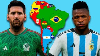 FC 24 Imperialismo ¿Qué Selección Dominará la Copa America 2024 [upl. by Tiraj]