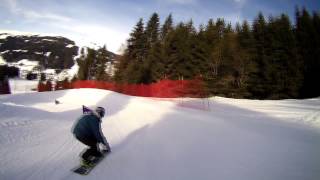 GB snowboard team training  France Les Gets 2013 [upl. by Eiddet]