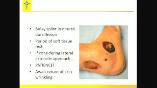 Calcaneus fractures  operative vs nonoperative treatment  debate [upl. by Elwee]