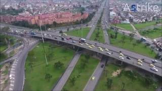 Movilidad Bogota 1 De Mayo Con Avenida 68 Drone Astrike [upl. by Khalsa]