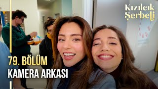 KızılcıkŞerbeti setinden eğlenceli kamera arkası sizlerle🥳 [upl. by Noived]