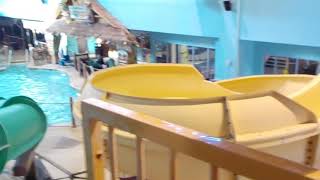 Water Slide  Splashers of the South Seas  Canad inns Grand Forks ND [upl. by Inaluahek420]