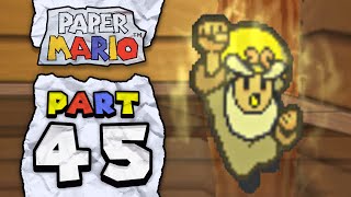 Paper Mario Part 45  Super Saiyan Master Dojo [upl. by Neiman697]