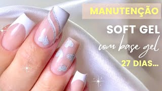 MANUTENÇÃO SOFT GEL COM GEL BASEsoftgel gelx [upl. by Atiuqa929]