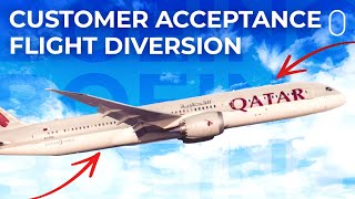 Qatar Airways Boeing 7879 Diverts During Customer Acceptance Flight [upl. by Knick]