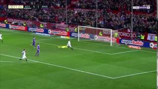 Stevan Jovetic Amazing Winning Goal HD Sevilla vs Real Madrid 2  1 [upl. by Irrok]