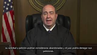 Video de la Corte de Inmigración para inmigrantes en su audiencia preliminar [upl. by Anaiuq761]